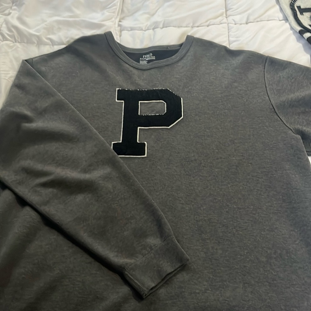 Make an offer! Polo Letterman sweatshirt Big & Tall Excellent condition.